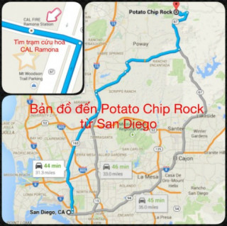 Potato Chip Rock - Tảng đá lát khoai tây độc đáo