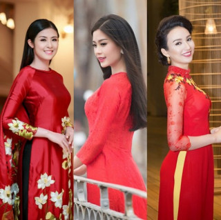 Sao Việt diện trang phục màu nổi đầu năm