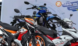 So sánh Satria F150 Fi, Sonic 150R và Exciter 150