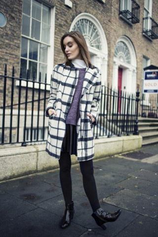 Style đen trắng hiện đại của blogger thời trang Ireland (tiếp)