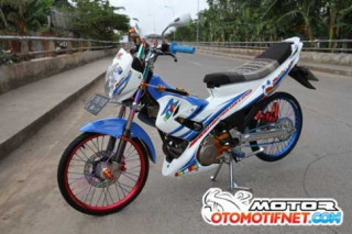 Suzuki Satria F dọn kiểng phong cách Thái