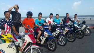 Tour off nhẹ cuối năm của team suzuki FX 125 nước bạn