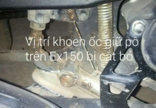 Vài so sánh pô Ex150 và Ex135