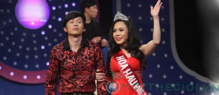 Việt Hương ‘xúc phạm’ Hoa hậu Jennifer Phạm khi đội vương miện “miệt vườn“