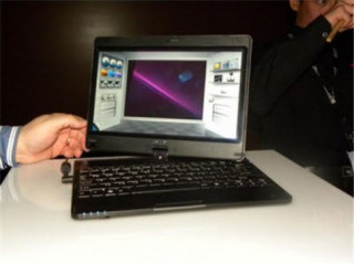 Acer sản xuất netbook tính năng tablet PC