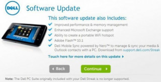 Android 2.2 và giao diện mới cho Dell Streak