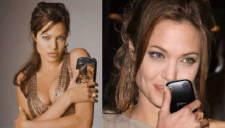 Angelina Jolie thích Palm Pre hơn iPhone