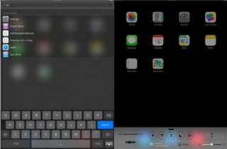 Ảnh màn hình iPad chạy iOS 7