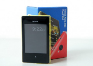 Ảnh mở hộp Nokia Asha 503 2 SIM