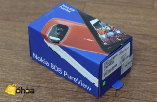 Ảnh Nokia 808 PureView đầu tiên về VN