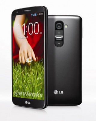 Ảnh thực tế điện thoại LG G2 xuất hiện sát giờ ra mắt
