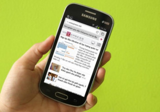 Ảnh thực tế Galaxy Trend Lite, smartphone giá chưa tới 3 triệu