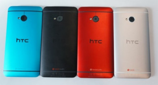 Ảnh thực tế HTC One và One Mini màu xanh dương