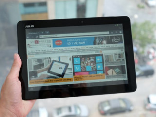Ảnh thực tế tablet 10 inch giá 4,6 triệu đồng của Asus