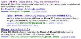 Apple gọi iPhone 3GS thay 3G S