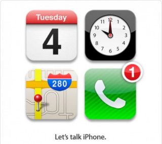 Apple gửi giấy mời tham gia sự kiện iPhone 5 ngày 4/10