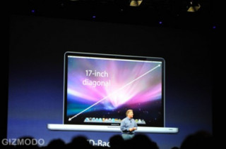 Apple ra mắt MacBook Pro 17 inch siêu mỏng