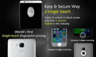 Ascend Mate 7 nhận diện vân tay nhanh hơn iPhone 5S và Galaxy S5