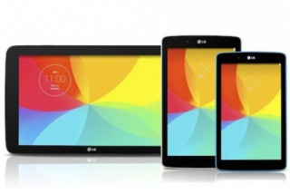 Ba máy tính bảng LG G Pad bắt đầu bán từ tuần này