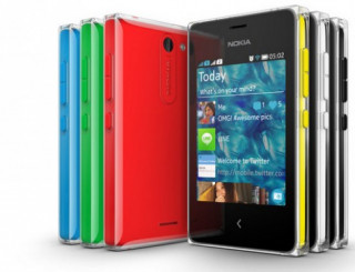 Bộ ba điện thoại cảm ứng giá rẻ Nokia Asha mới