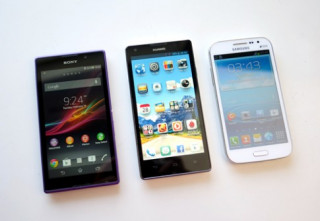 Bộ ba smartphone tầm trung màn hình lớn, hai sim đọ dáng