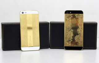Bộ sưu tập iPhone mạ vàng, đính kim cương ở VN