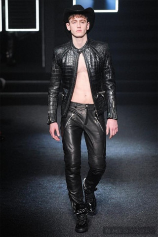 BST thời trang nam thu đông 2014 đậm chất cao bồi của Philipp Plein | MFW
