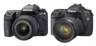 Canon 50D và Pentax K-7 đọ sức
