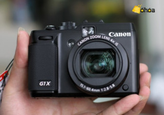 Canon G1 X giá 16,5 triệu ở VN