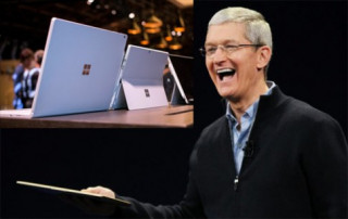CEO Apple: Microsoft Surface Book là sự lừa dối