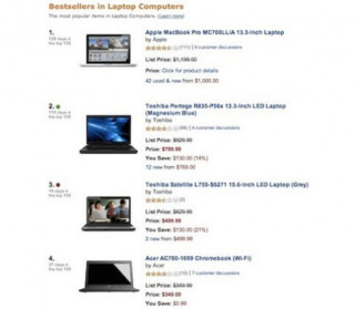 Chromebook mới ra đã bán tốt tại Mỹ