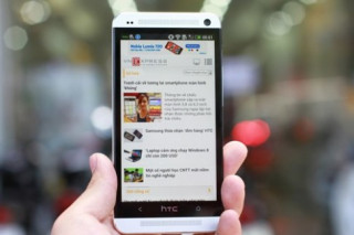 ‘Đập hộp’ HTC One bản thương mại vừa về VN