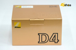 ‘Đập hộp’ Nikon D4 giá 128,1 triệu tại VN