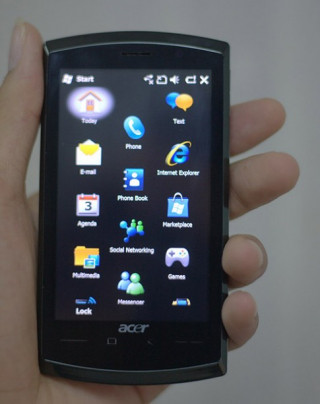 Đối thủ HTC HD2 từ Acer sắp bán ở VN