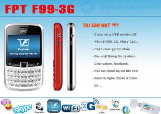 FPT F99 3G - điện thoại kiêm Modem 3G