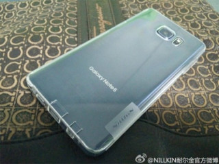 Galaxy Note 5 lộ diện với mặt lưng cong