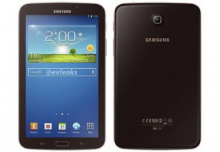 Galaxy Tab 3 7.0 bản đặc biệt màu nâu vàng xuất hiện