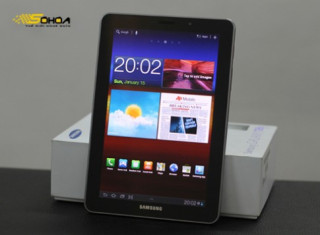 Galaxy Tab 7.7 chính hãng giá 15,5 triệu