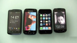 Gia đình Omnia, HTC và iPhone so dáng