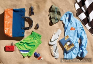 Gợi ý chọn trang phục đi biển cho chàng mùa hè 2014
