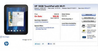 HP có thể hoàn tiền cho người mua Touchpad