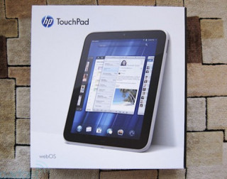 HP TouchPad trắng chạy chip 1,5 GHz và mạng 4G