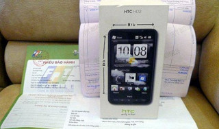 HTC HD2 chính hãng giá tới 16,5 triệu