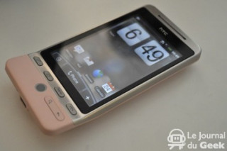 HTC Hero phiên bản màu hồng