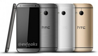 HTC One M8 bản mini lộ diện với ba màu