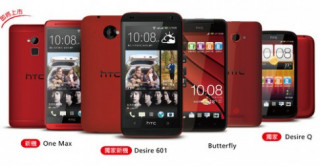 HTC One Max màu đỏ xuất hiện ở Đài Loan