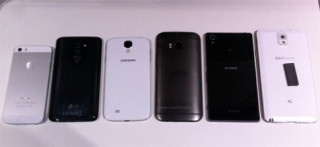HTC One thế hệ mới đọ dáng với iPhone 5S, Galaxy Note 3