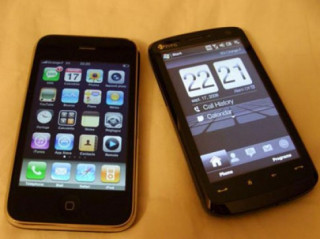 HTC Touch HD khoe dáng với iPhone 3G