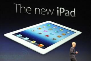 iPad mới ra mắt với màn hình Retina