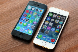 iPhone 5S đọ thiết kế với iPhone 5